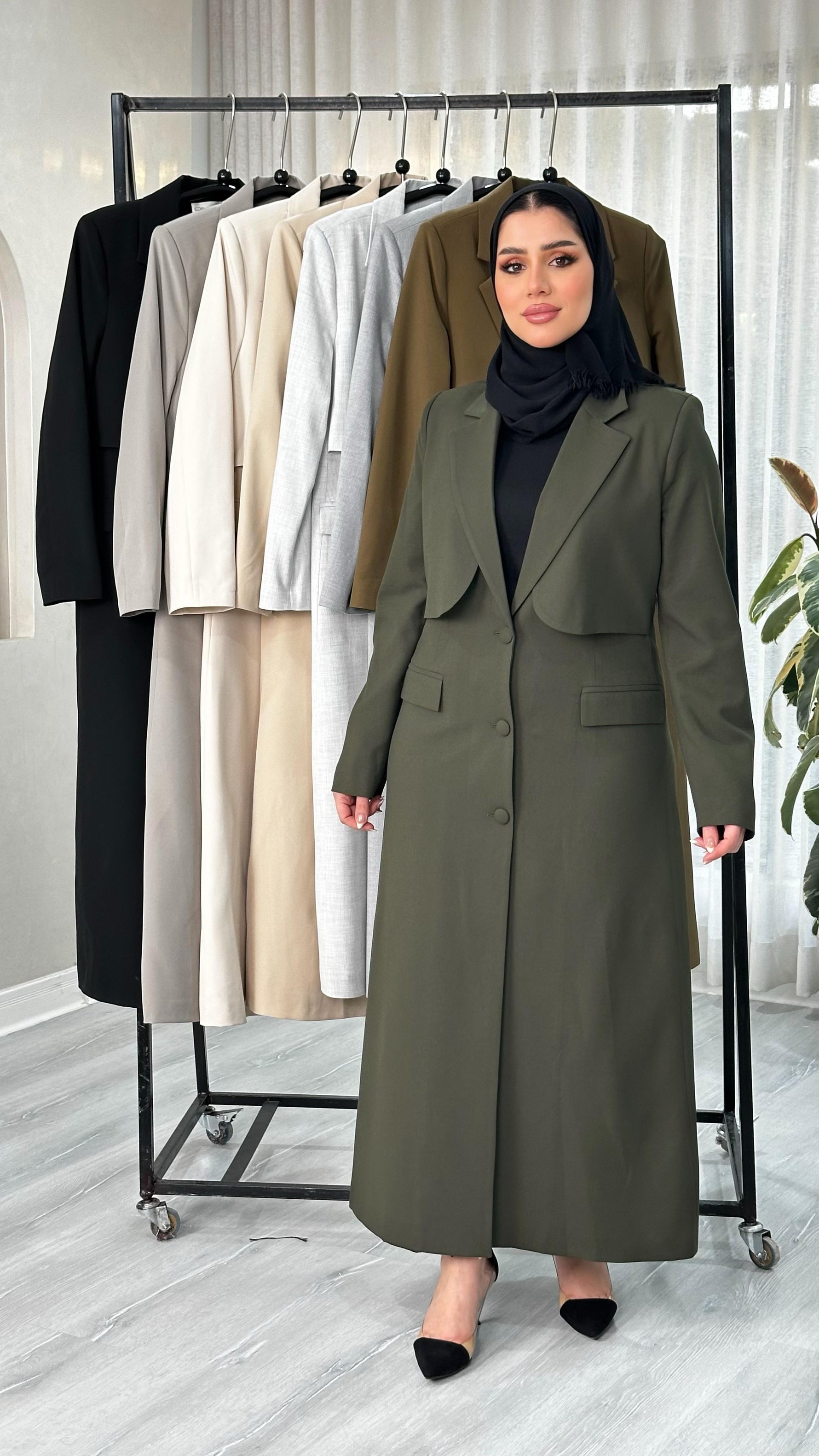 جاكيت كامل ازرار