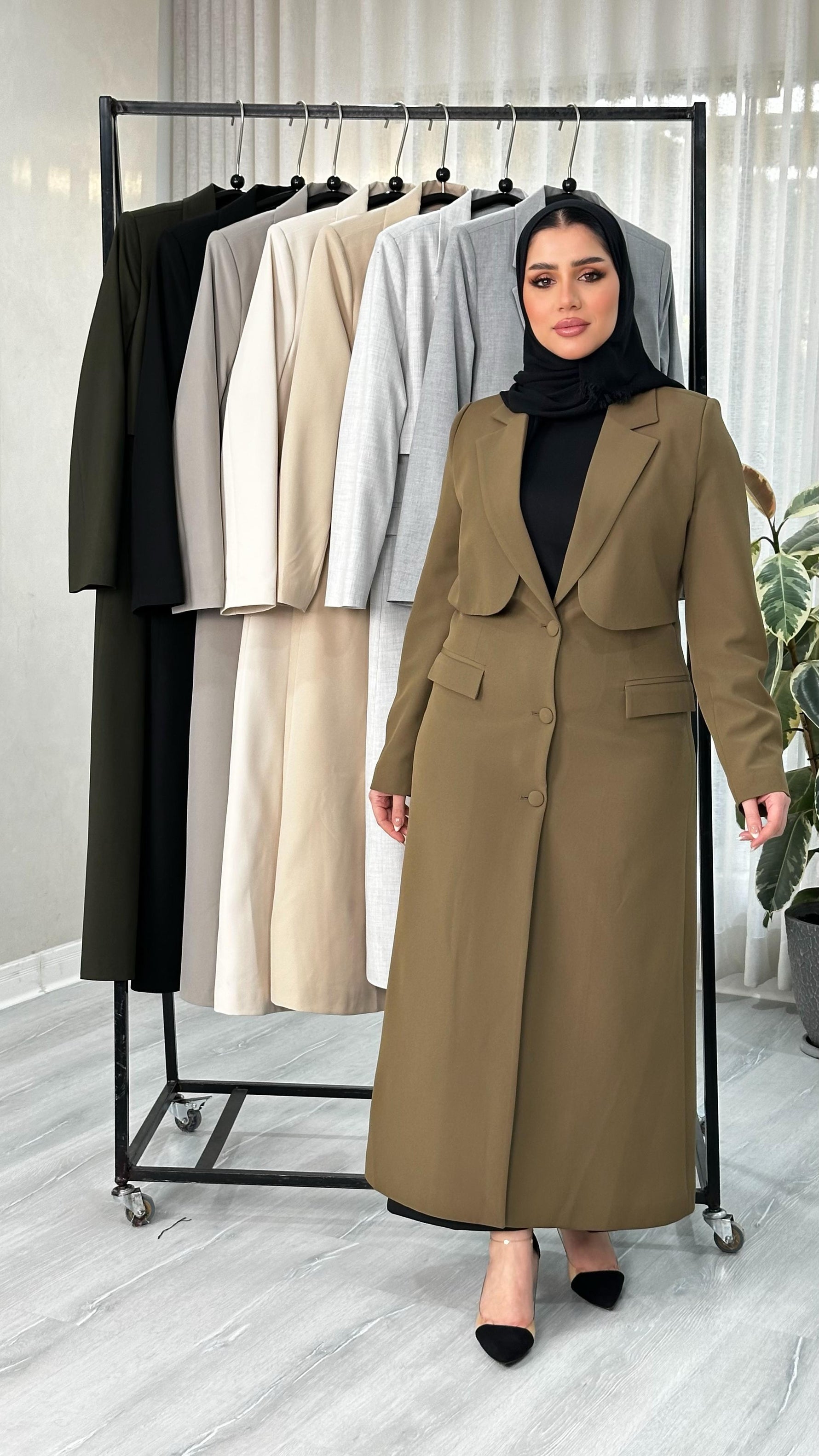 جاكيت كامل ازرار