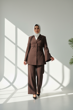بدلة نسائي بردة صدرية