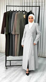 جاكيت نسائي لف طويل