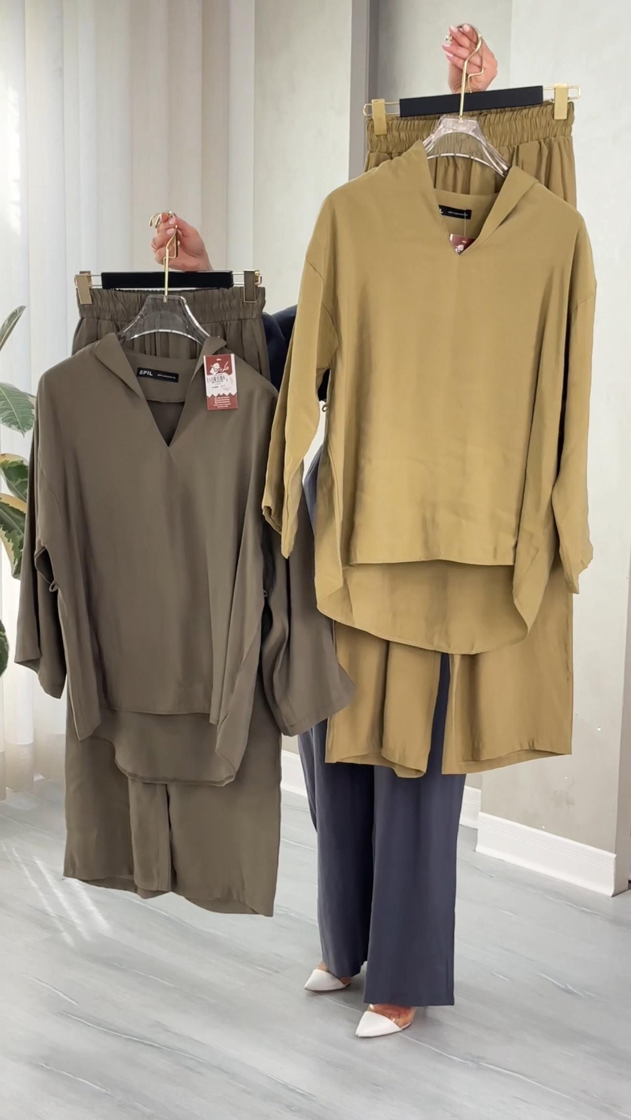 بدلة نسائي مزموم الخصر