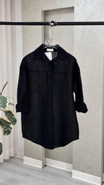 قميص نسائي شبه شفاف