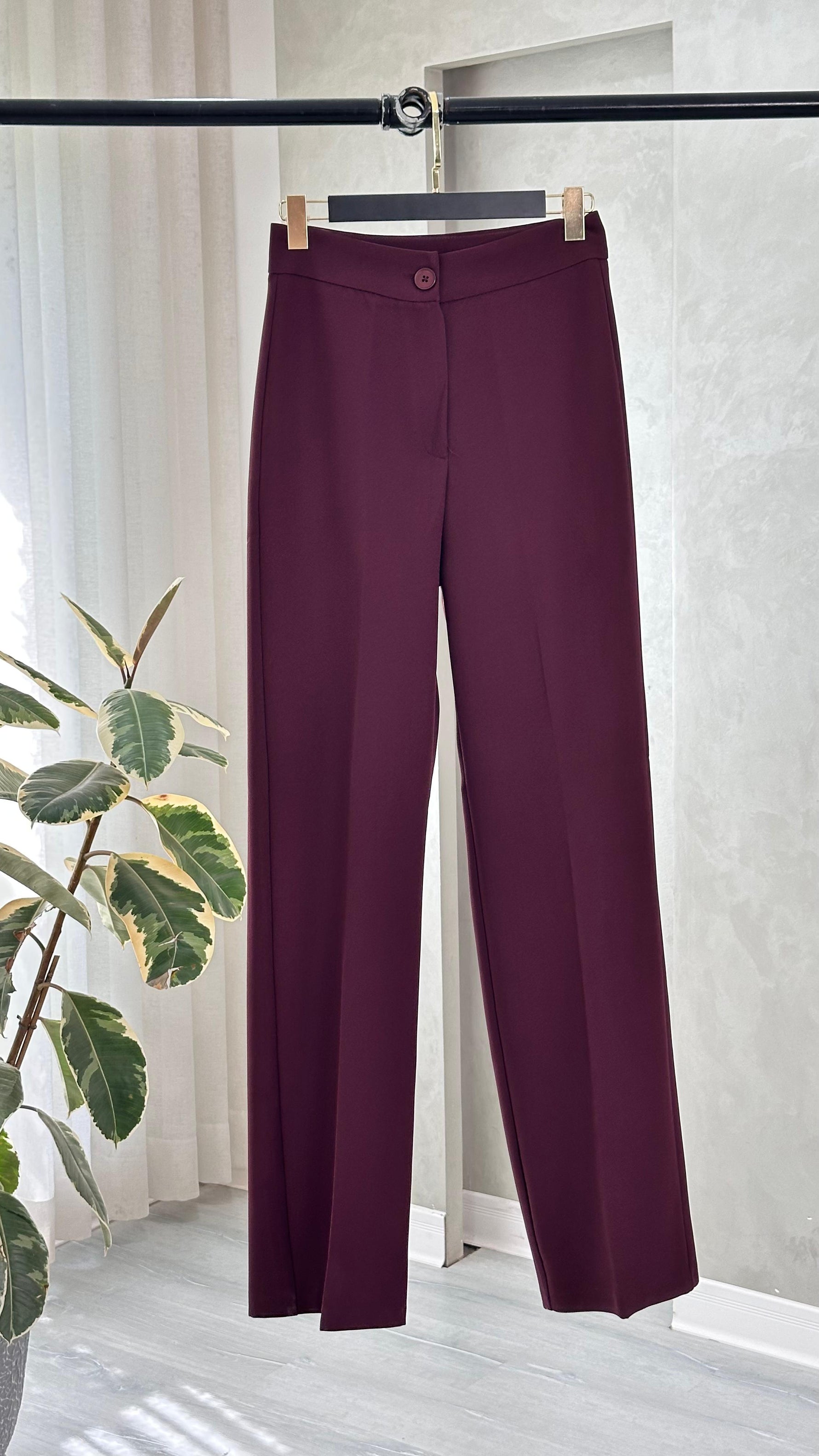 بنطلون نسائى قصة كلاسيكي