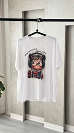 تيشرت نسائي بطبعة لطيفة