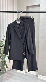 بدلة نسائي ربطة باكمام