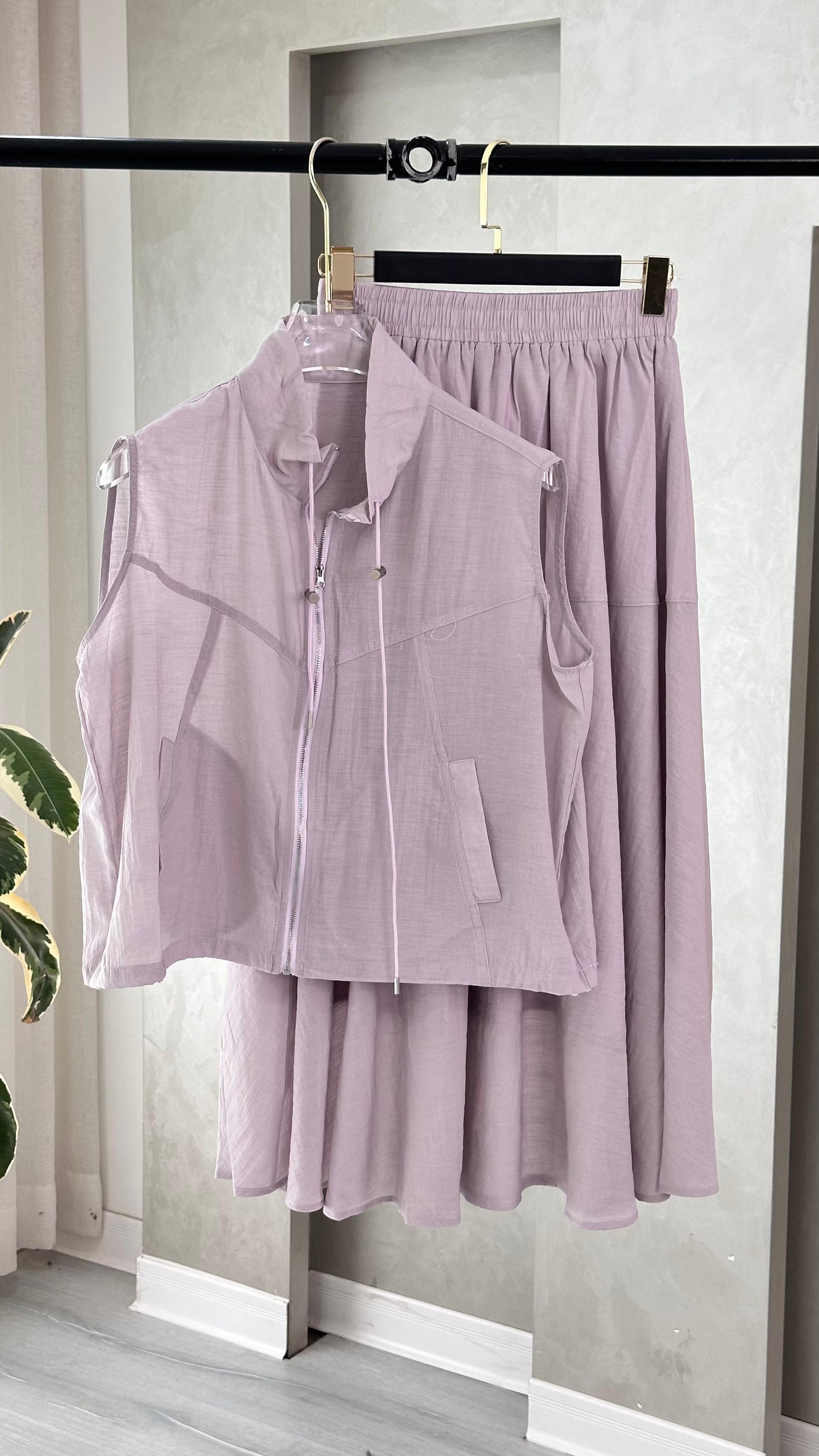 بدلة نسائي جاكيت حفر واسع