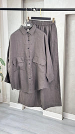 بدلة نسائي لينن