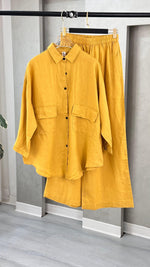 بدلة نسائي لينن