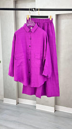 بدلة نسائي لينن