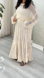 بدلة تنورة شبك