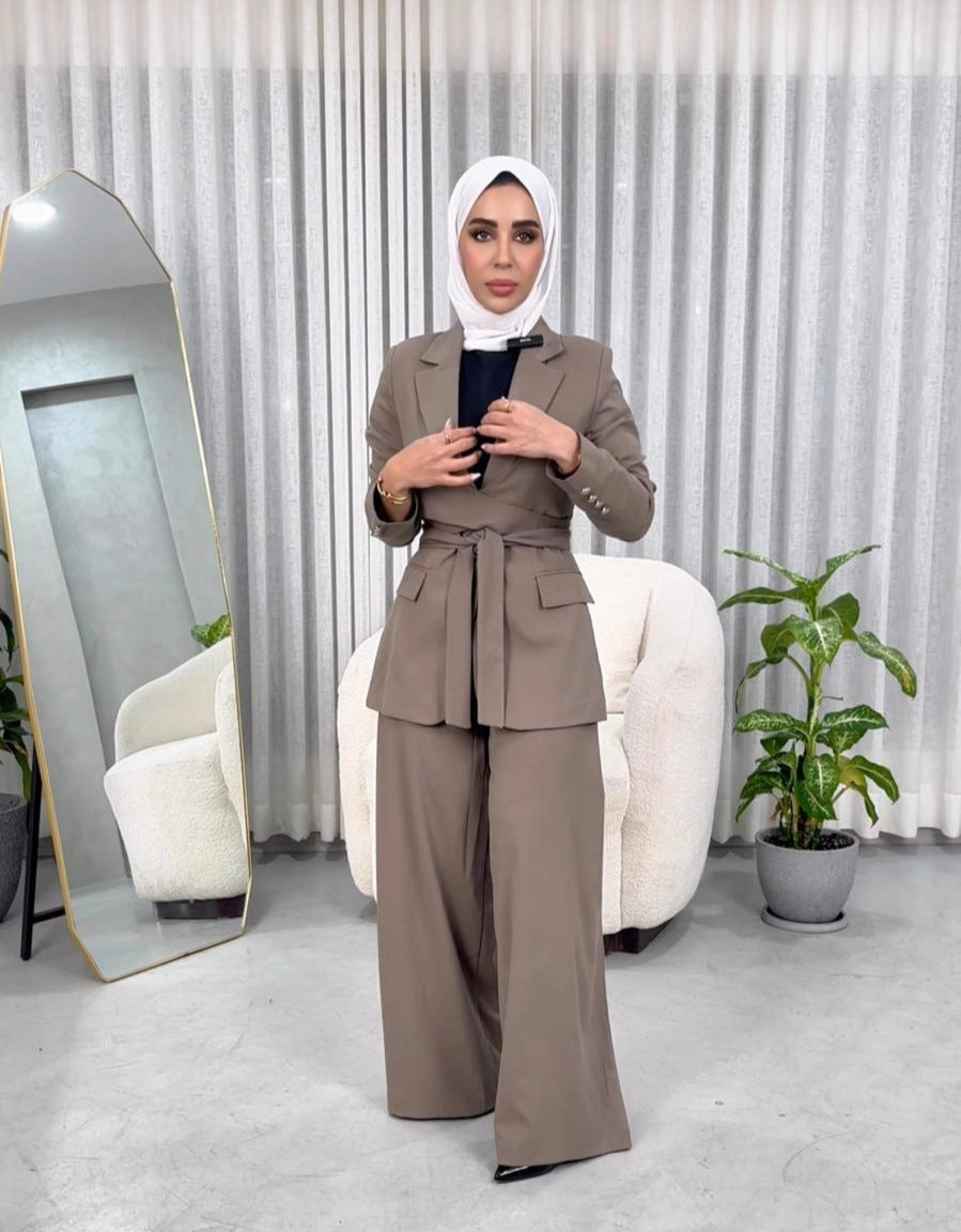 بدلة رسمي حزام لف