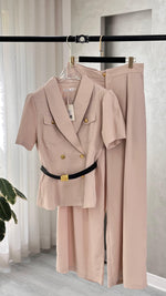 بدلة نسائي حزام