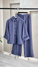 بدلة نسائي بحزام ربط