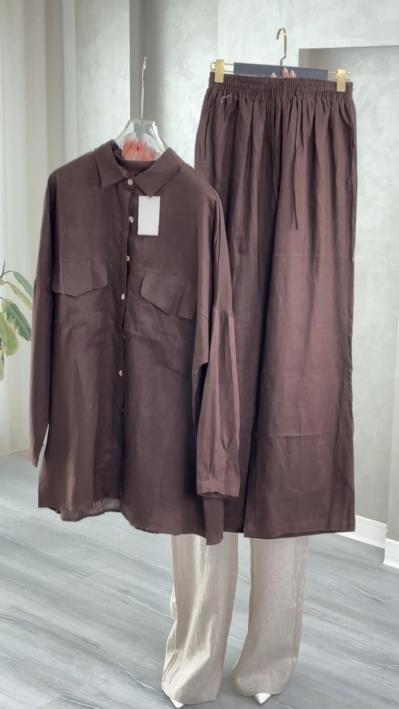 بدلة نسائي فضفاضة