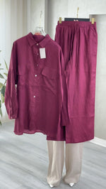 بدلة نسائي فضفاضة