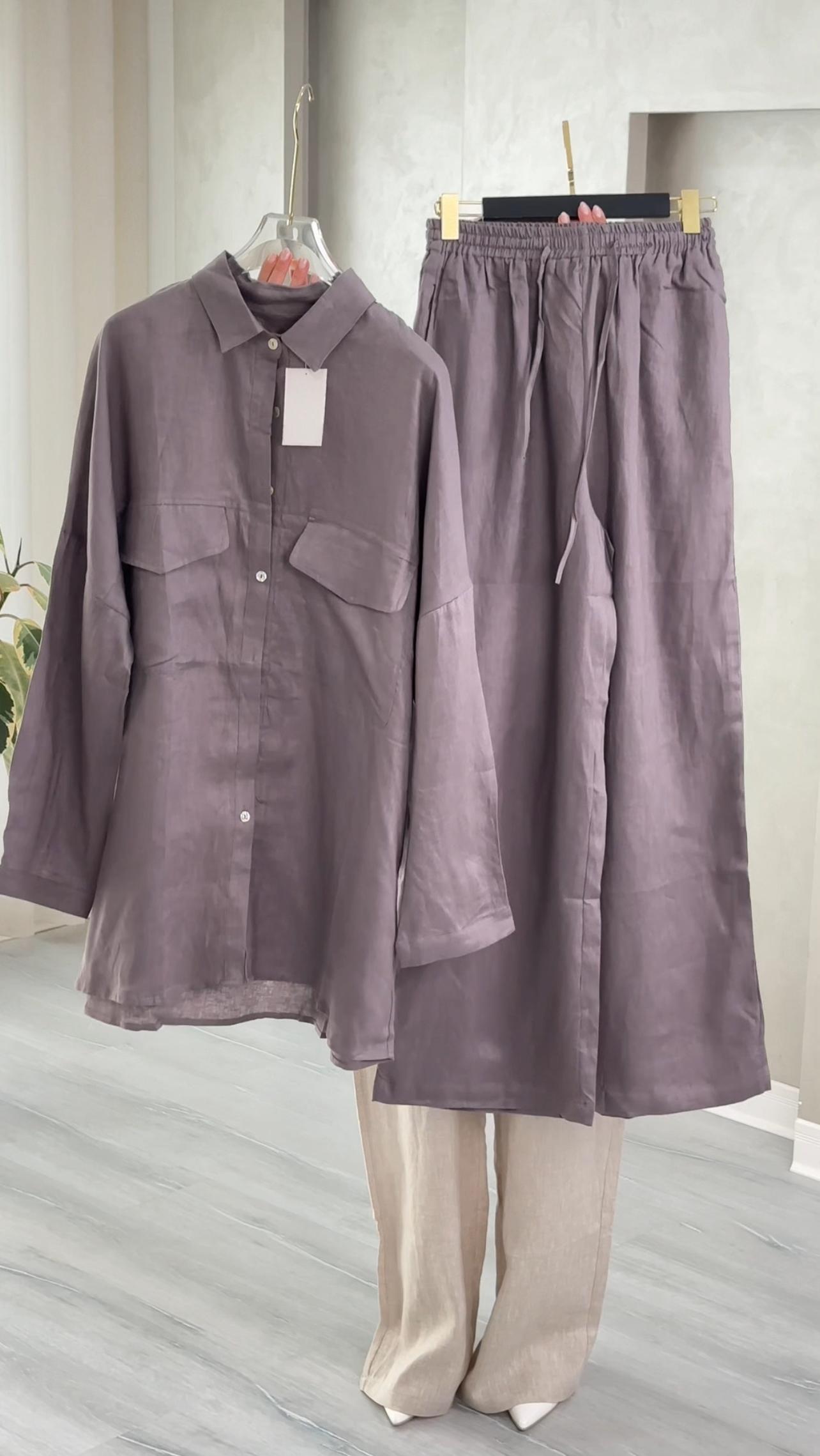 بدلة نسائي فضفاضة