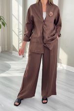 بدلة نسائي طويلة