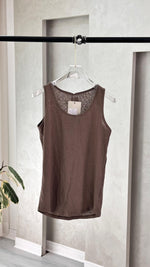 توب نسائي حمالة عريضة