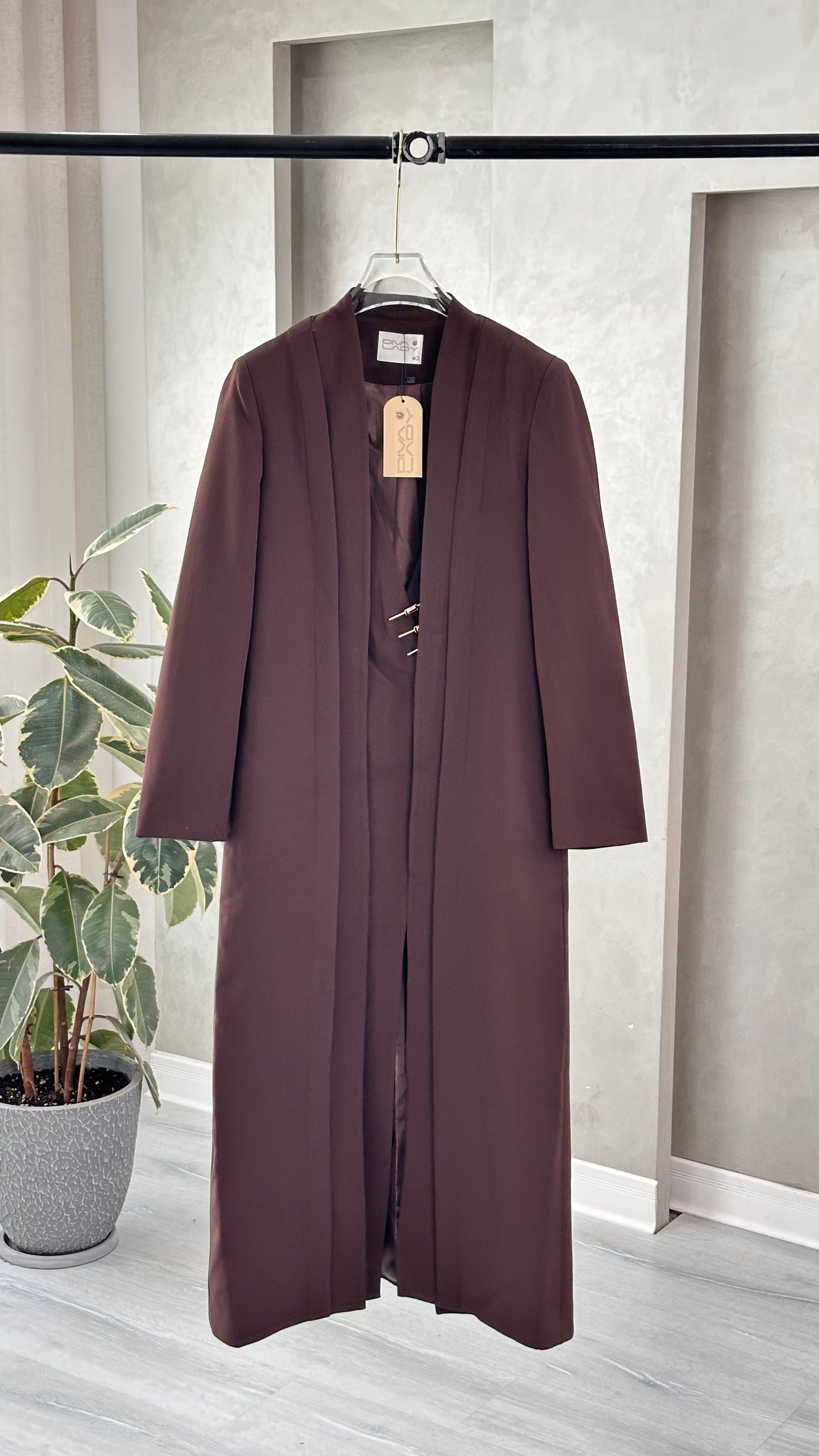 جاكيت نسائي طويل انيق