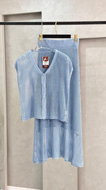 بدلة شبك تنورة