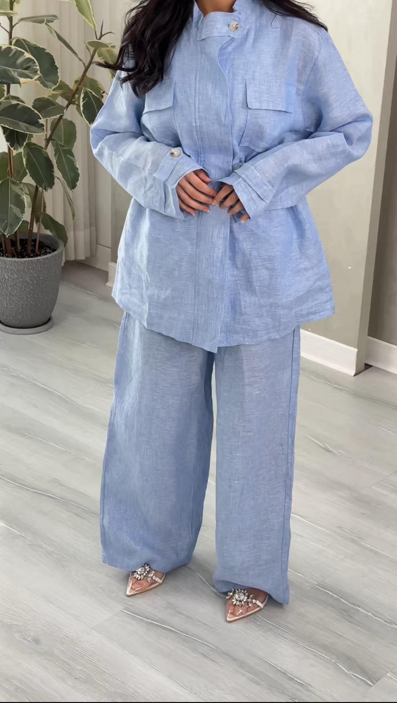 بدلة نسائي بسيطة وانيقة