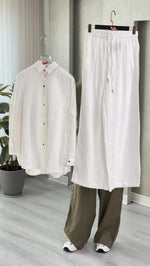 بدلة نسائي قميص وبنطال