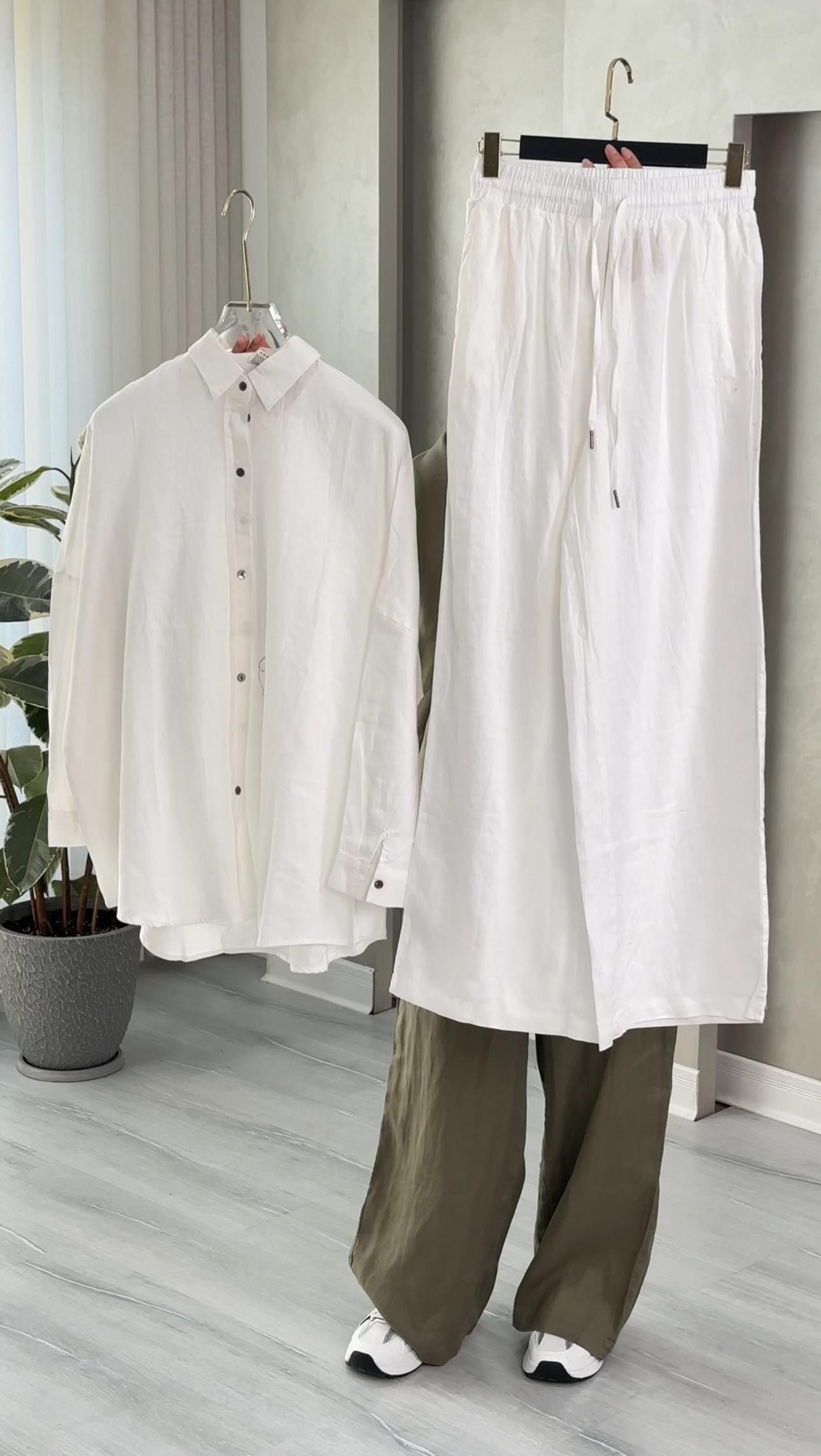 بدلة نسائي قميص وبنطال