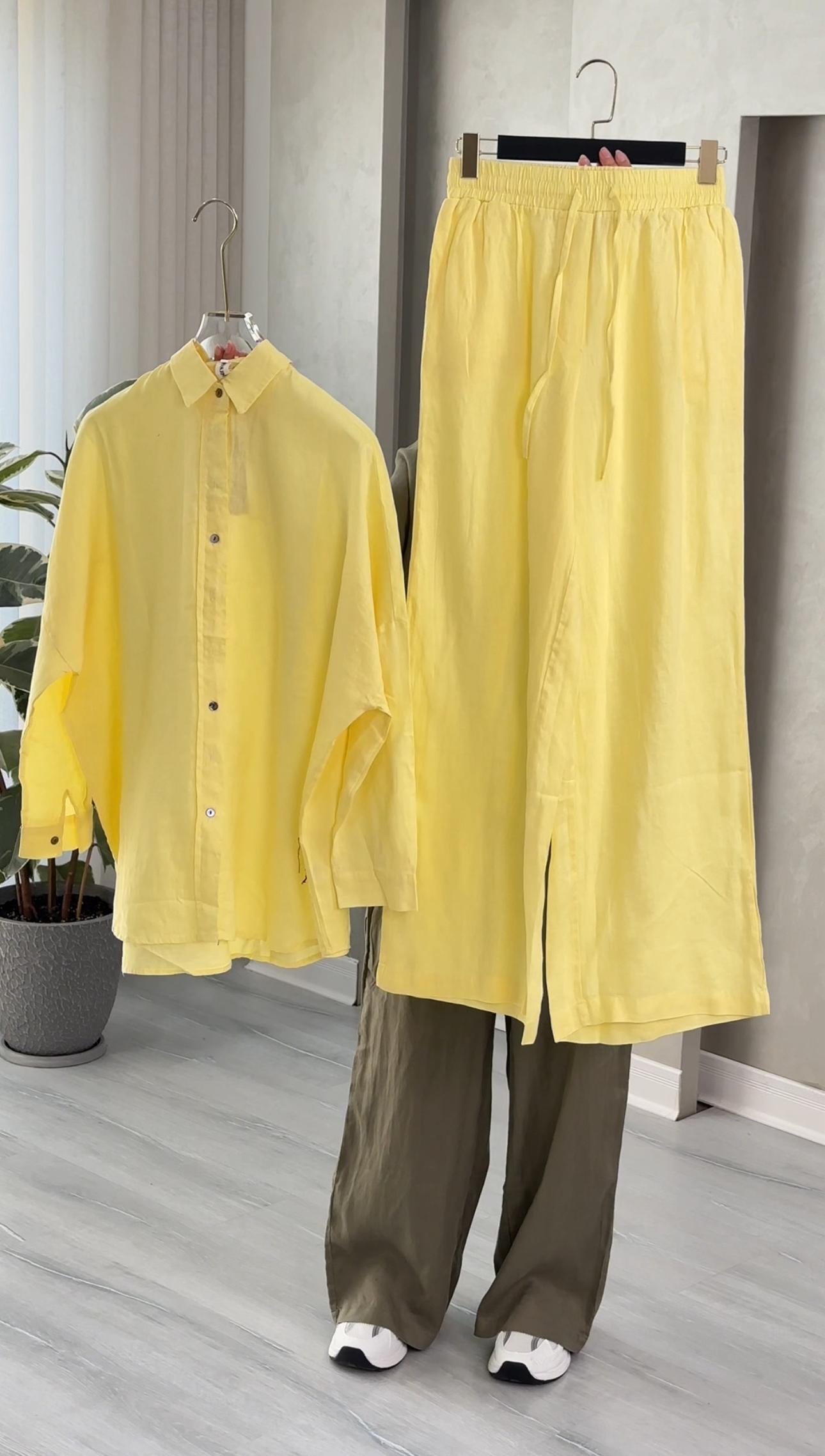 بدلة نسائي قميص وبنطال