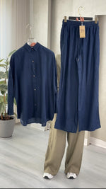 بدلة نسائي قميص وبنطال