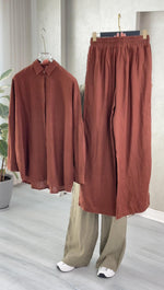 بدلة نسائي قميص وبنطال