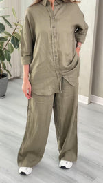 بدلة نسائي قميص وبنطال