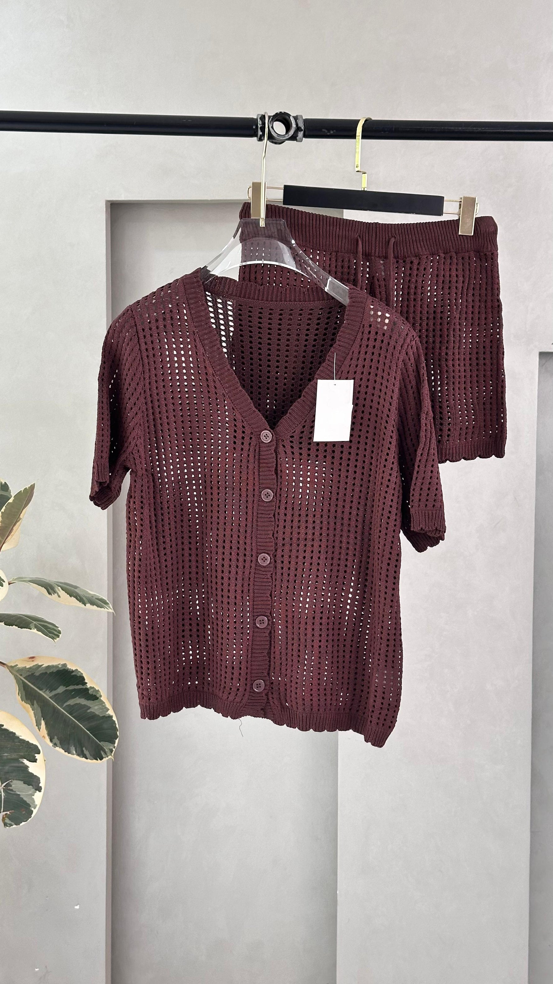 بدلة شبك شورت