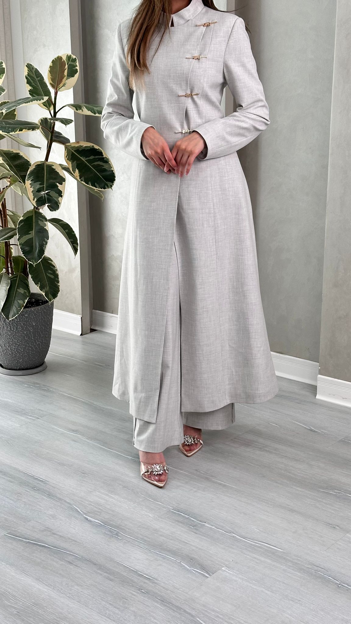 بدلة نسائي طويل