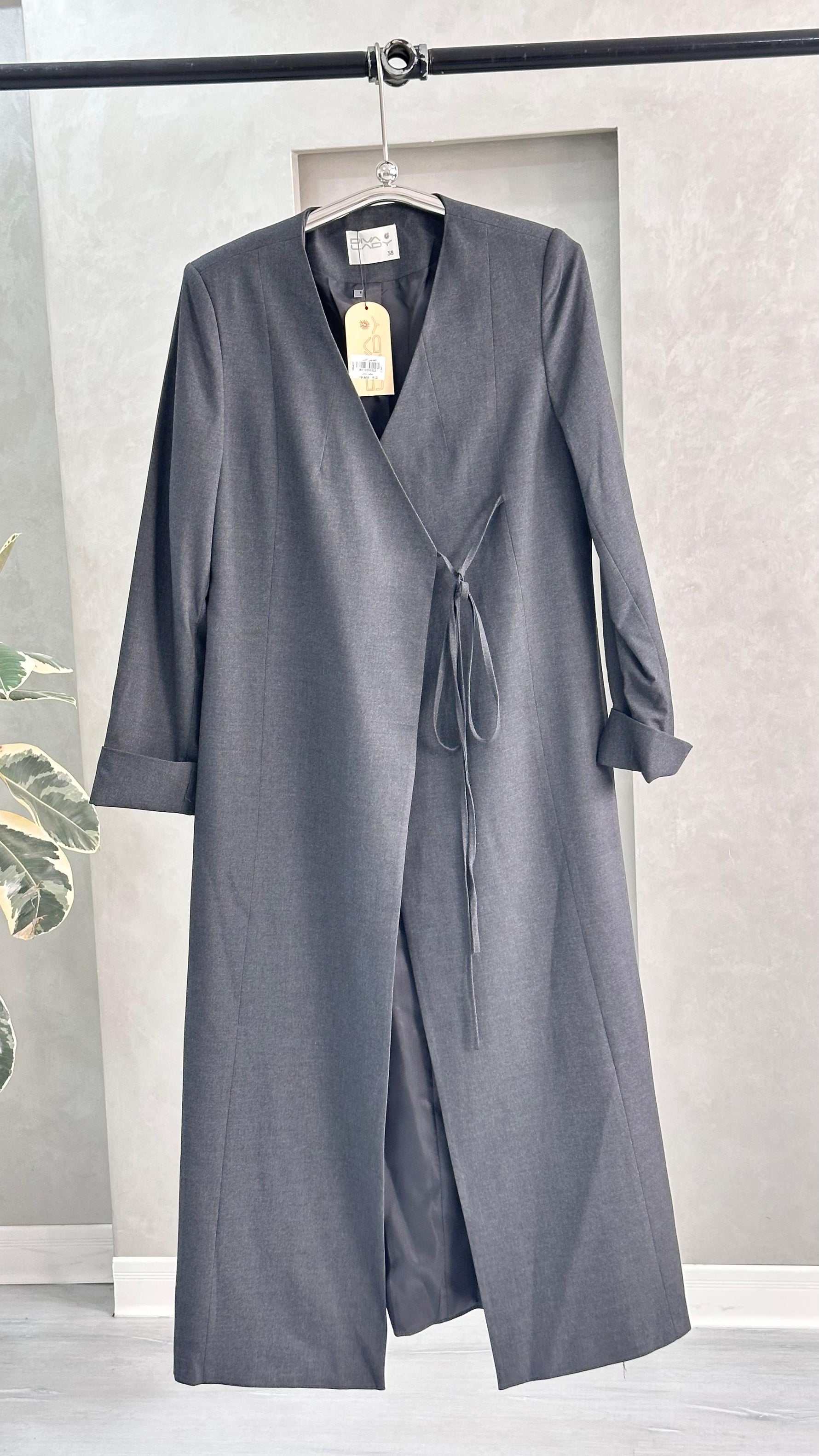 جاكيت نسائي لف طويل