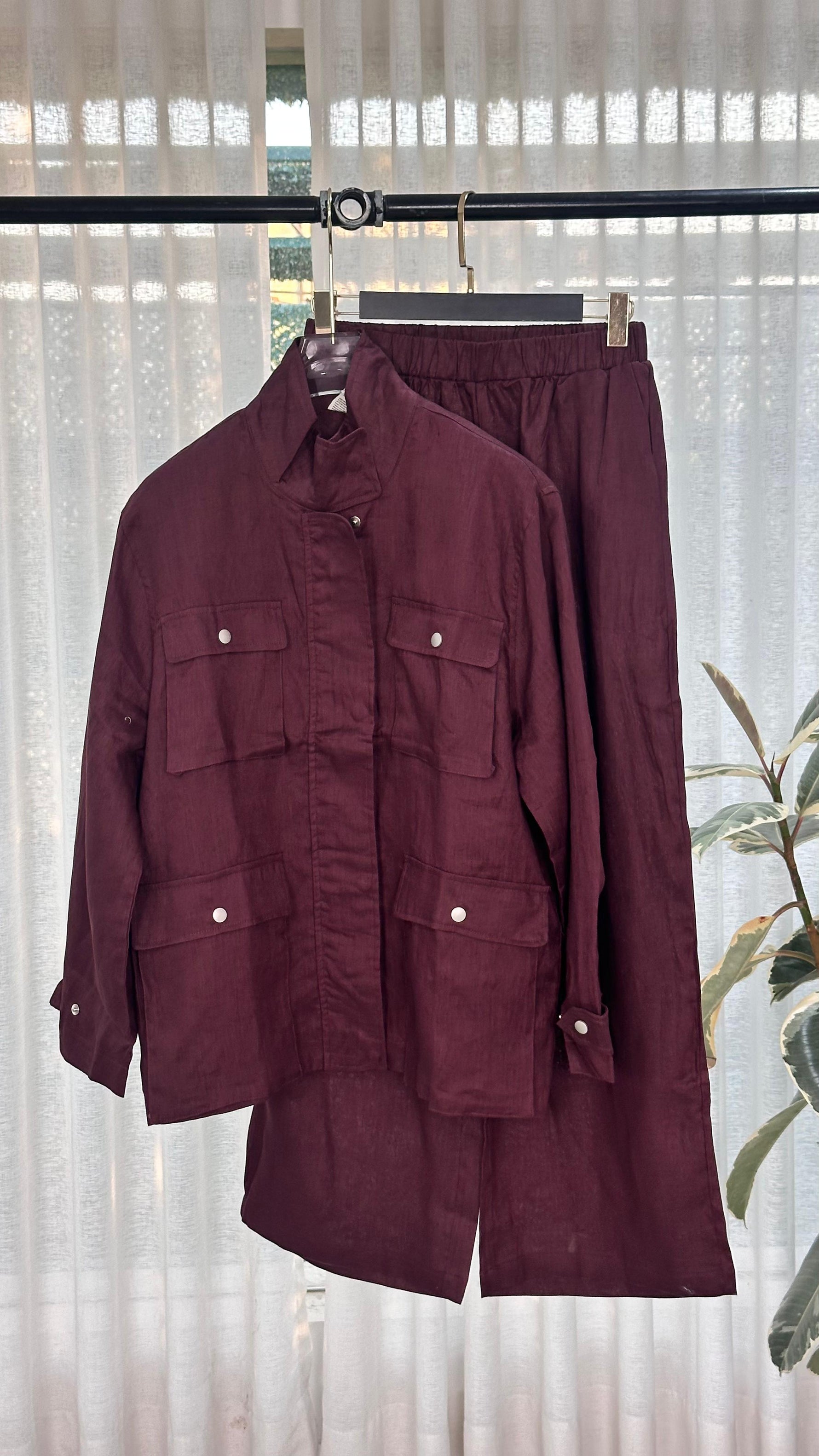 بدلة مخابي لنن