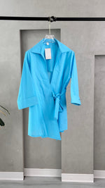 جاكيت نسائي بحزام جانبي