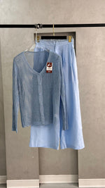 بدلة نسائي توب شبك