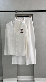 بدلة نسائي توب شبك