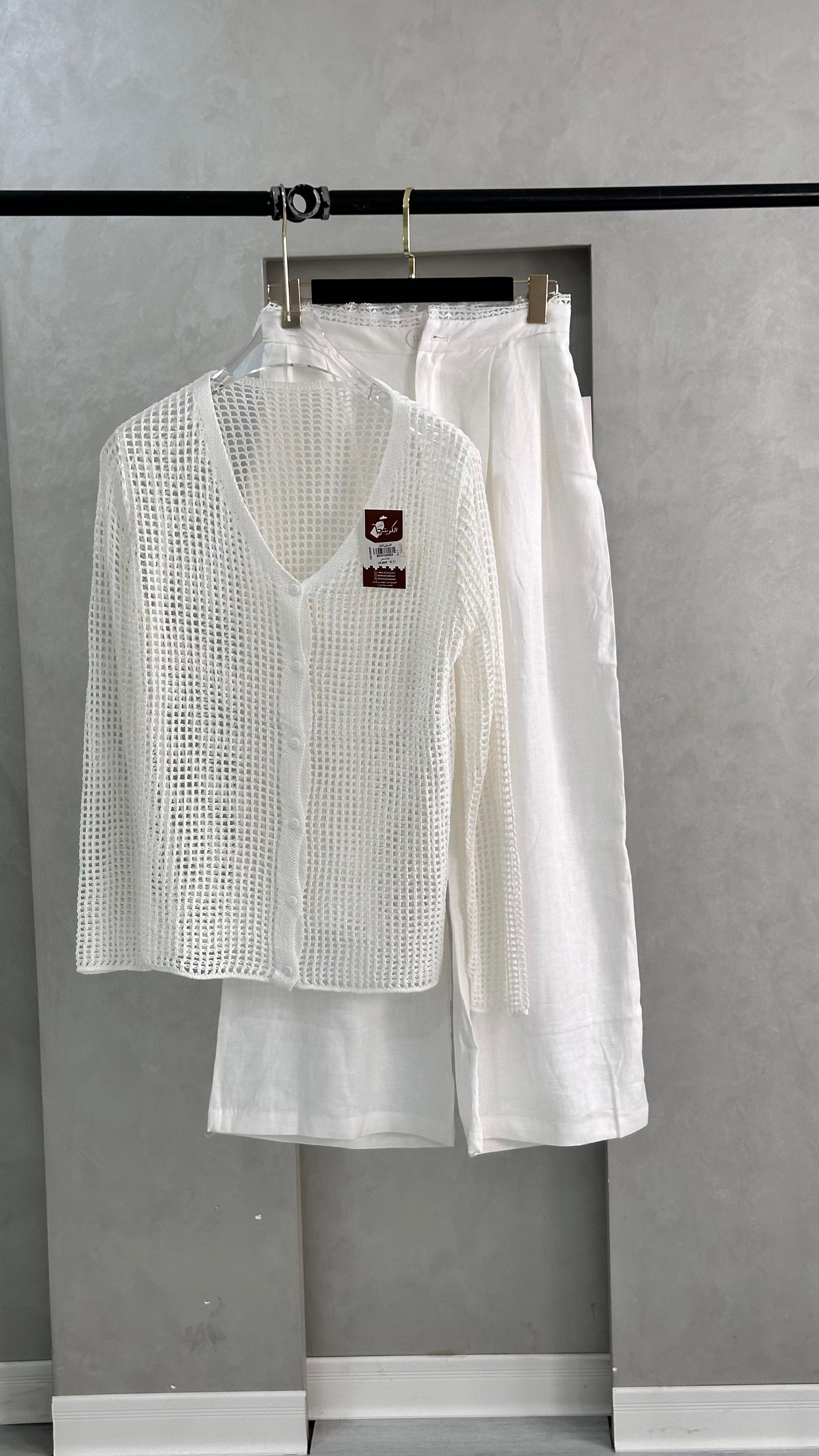 بدلة نسائي توب شبك