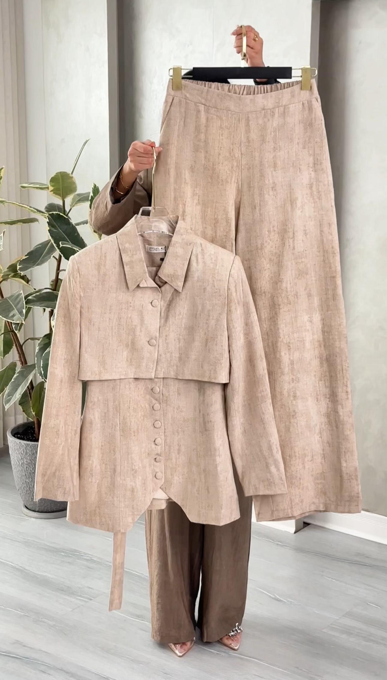 بدلة نسائي 3 قطع