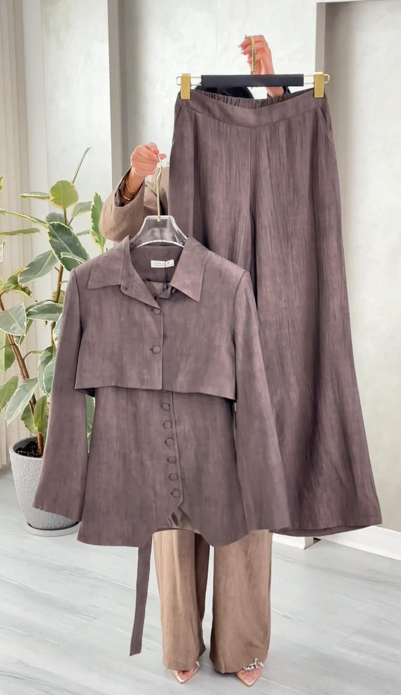 بدلة نسائي 3 قطع