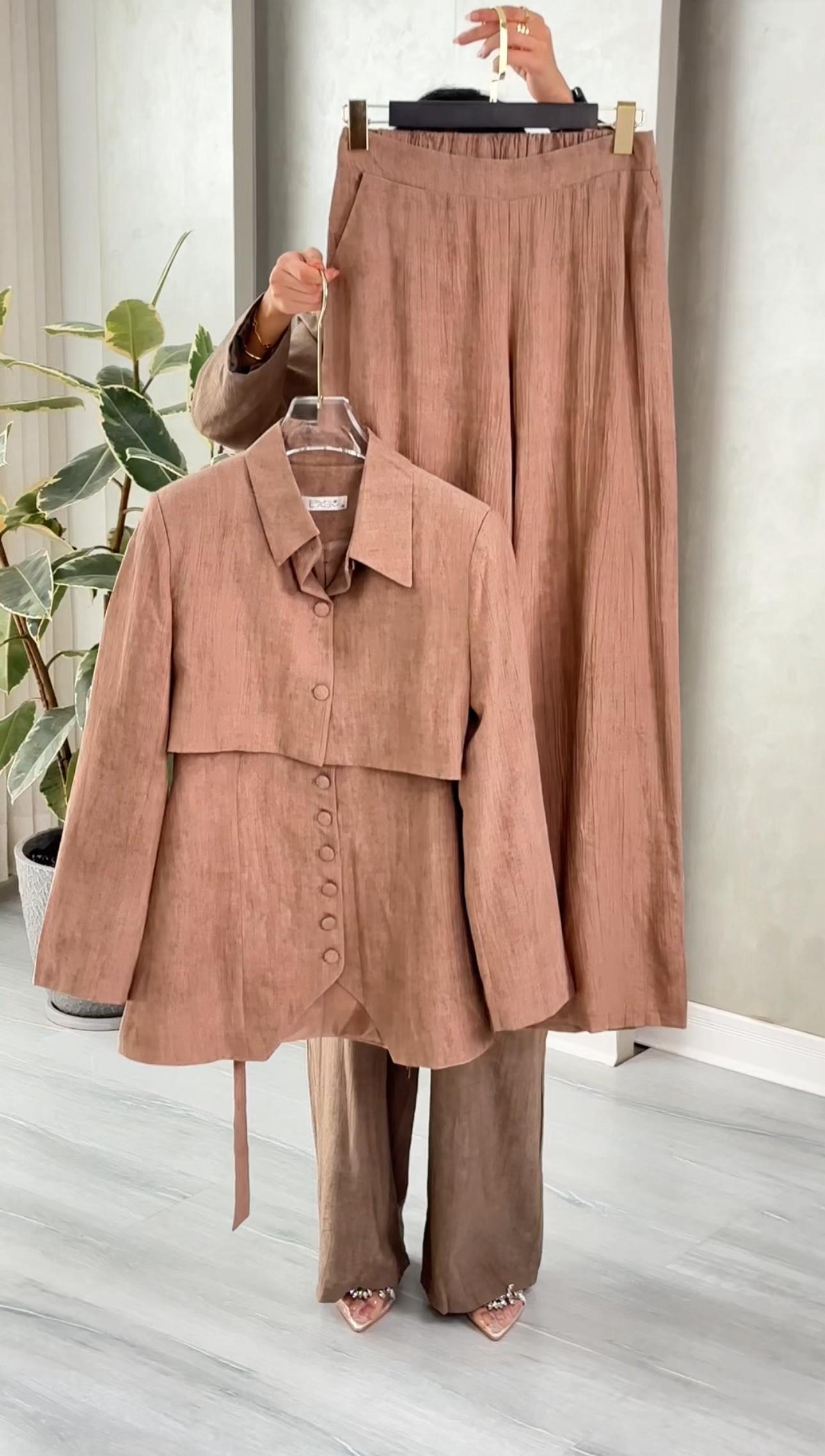 بدلة نسائي 3 قطع