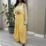 بدلة تنورة شبك