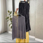 بدلة تنورة شبك