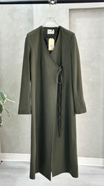 جاكيت نسائي لف طويل