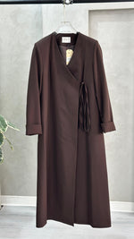 جاكيت نسائي لف طويل