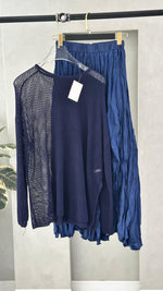 بدلة تنورة شبك