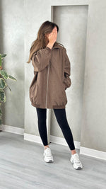 جاكيت نسائي اطراف مطاطية