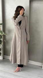 جاكيت نسائي مع ازرار