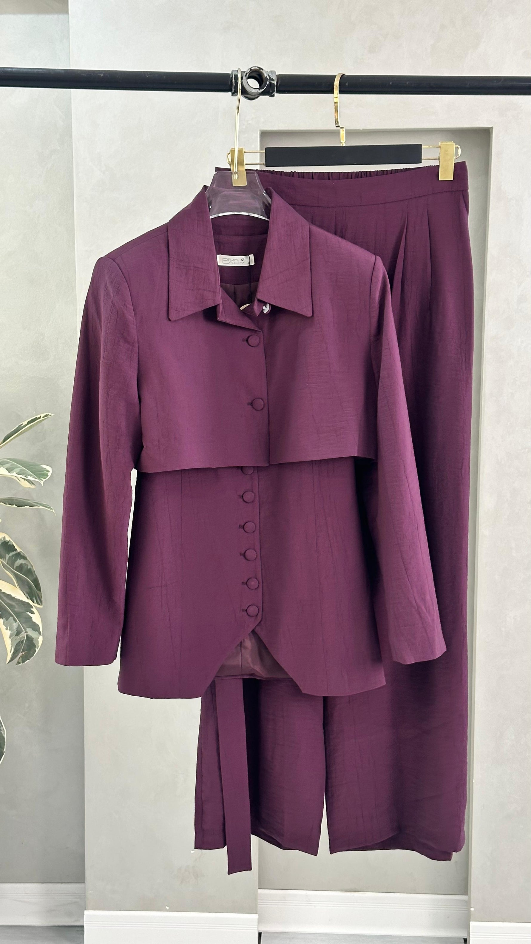 بدلة نسائي 3 قطع